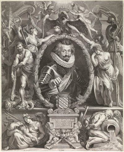 Charles Bonaventure de Longueval (gravering) af Peter Paul Rubens