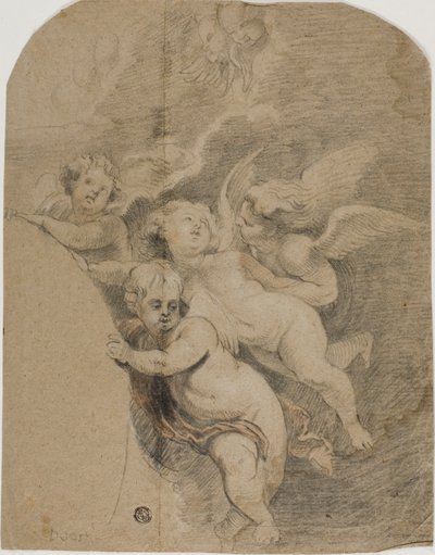 Kjeruber og putti af Peter Paul Rubens