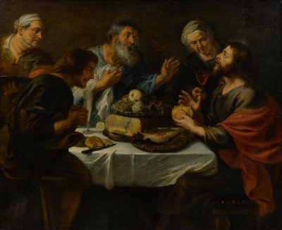 Kristus i Emmaus af Peter Paul Rubens