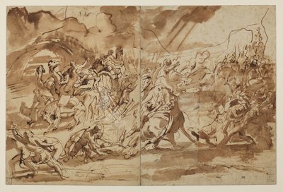 Omvendelse af Saint Paul, 1610 - 1612 af Peter Paul Rubens