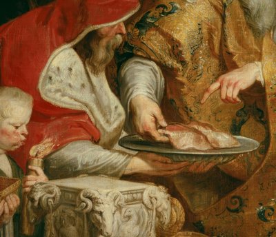 Fortolkning af varslene. af Peter Paul Rubens