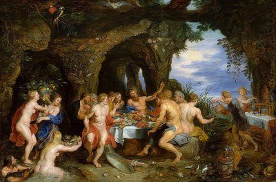 Festivalen Acheloos. Omkring 1615 af Peter Paul Rubens