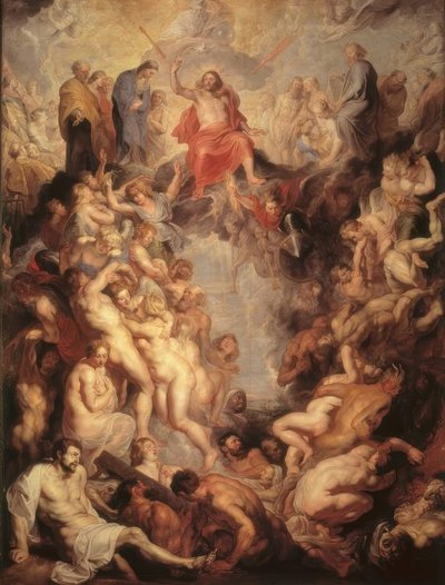 Den store sidste dom af Peter Paul Rubens