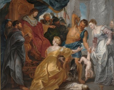 Kong Salomons dom. Omkring 1617 af Peter Paul Rubens