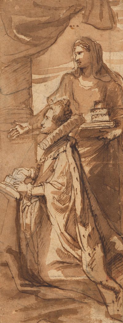 Infanta Isabella af Spanien sammen med den hellige Elisabeth af Ungarn af Peter Paul Rubens