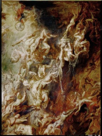 De forbandedes fald i helvede af Peter Paul Rubens
