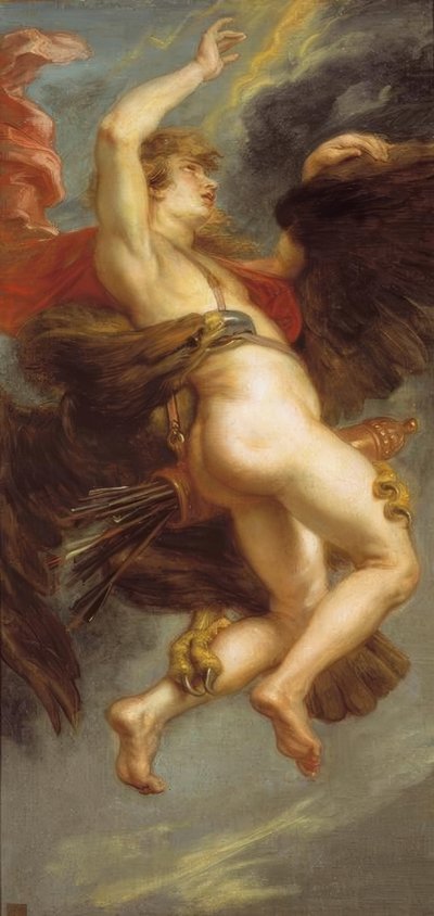 Røveriet af Ganymedes af Peter Paul Rubens