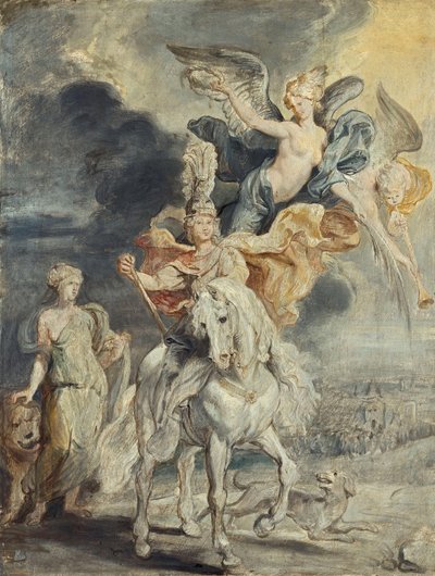 Jülichs triumf (skitse til Medici-cyklussen) af Peter Paul Rubens