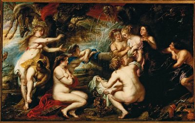 Diana og Callisto (maleri på lærred) af Peter Paul Rubens