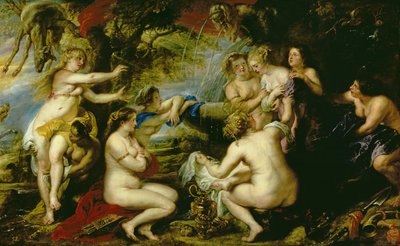 Diana og Callisto, ca. 1638-40 (olie på lærred) af Peter Paul Rubens