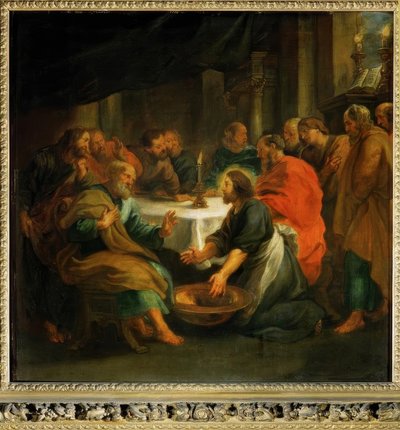 Vask af fødder af Peter Paul Rubens