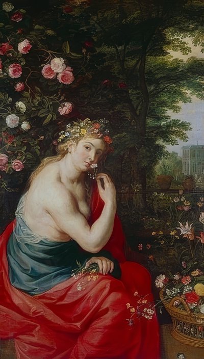 Gudinden Flora. Omkring 1625 af Peter Paul Rubens
