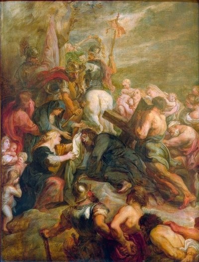 Bære korset af Peter Paul Rubens