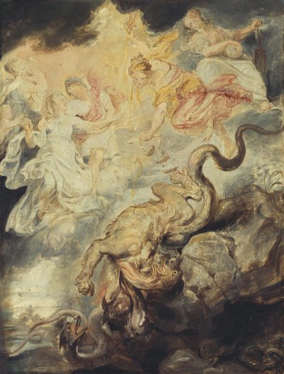 Forsoningen (skitse til Medici-cyklussen) af Peter Paul Rubens