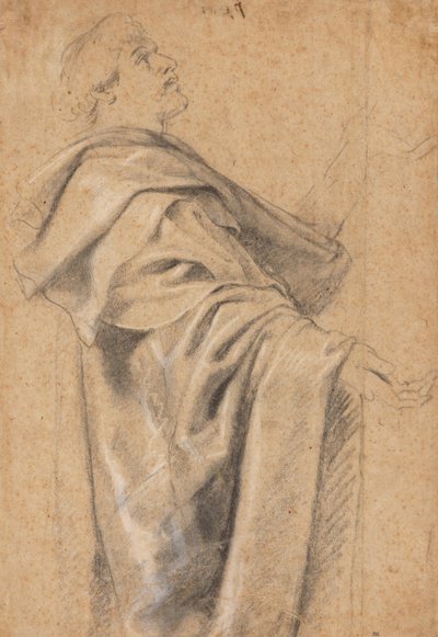 En mand i en vid frakke af Peter Paul Rubens