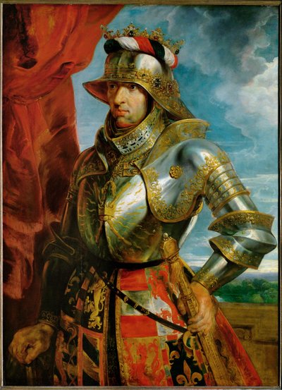 Kejser Maximilian I, ca. 1618 (maleri på egetræ) af Peter Paul Rubens