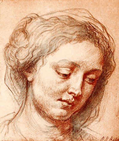Piges hoved af Peter Paul Rubens