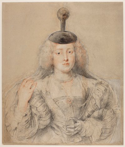 Helena Fourment, omkring 1630 - 1631 af Peter Paul Rubens
