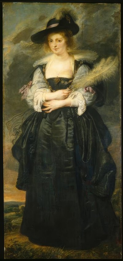 Helene Fourment af Peter Paul Rubens