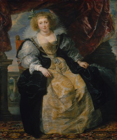 Helene Fourment »i brudekjole« af Peter Paul Rubens