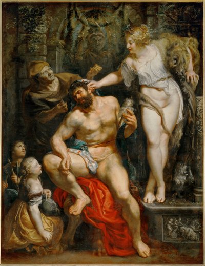Hercules og Omphale af Peter Paul Rubens