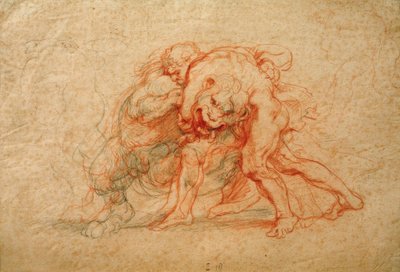 Hercules og Nemean Lion af Peter Paul Rubens