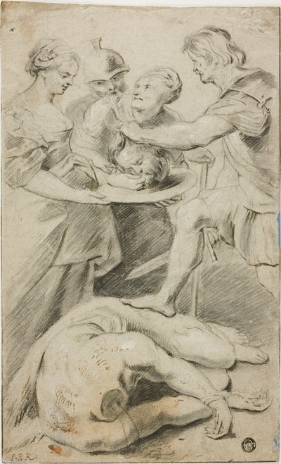 Herodias modtager Johannes Døberens hoved af Peter Paul Rubens
