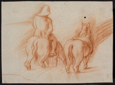 Pferde und Reiter aus "Der verlorene Sohn" af Peter Paul Rubens