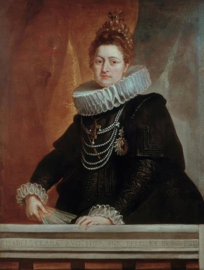 Infantin Isabella Clara Eugenia af Peter Paul Rubens