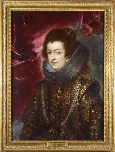 Isabella af Bourbon, ca. 1629 (maleri på lærred) af Peter Paul Rubens