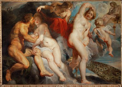Ixion, Lapithernes konge, bedraget af Juno (maleri på lærred) af Peter Paul Rubens