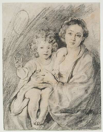 Jomfru Maria med barnet af Peter Paul Rubens