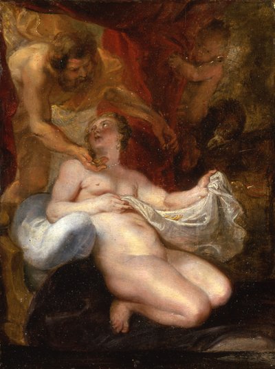 Jupiter og Danae af Peter Paul Rubens