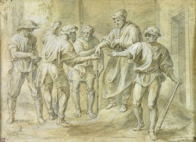 Lignelsen om vinbonden, af Andrea del Sarto, af Peter Paul Rubens