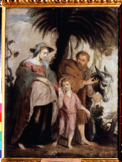 Egyptens tilbagevenden (Ægyptens tilbagevenden). Maleri af Peter Paul (Pierre-Paul) Rubens (eller Peter Paul eller Petrus Paulus) (1577-1640). Olie på træ, 69 x 49 cm af Peter Paul Rubens