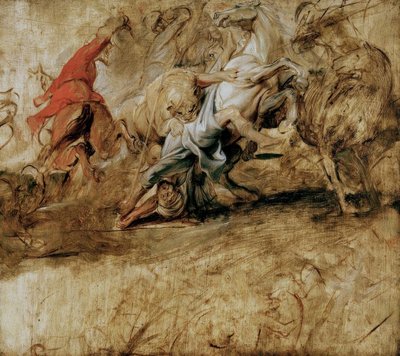Løvejagt af Peter Paul Rubens