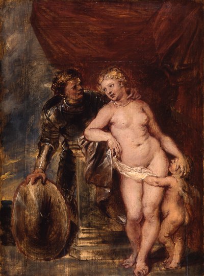 Mars, Venus og Amor af Peter Paul Rubens