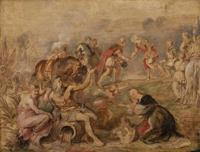 Mødet mellem kong Ferdinand af Ungarn og kardinalinfant Ferdinand af Spanien ved Nördlingen af Peter Paul Rubens