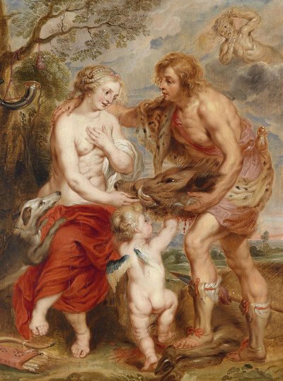Meleager tilbyder Calydon-ornene at tage til Atalanta af Peter Paul Rubens