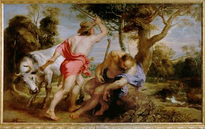 Merkur og Argos (maleri på lærred) af Peter Paul Rubens