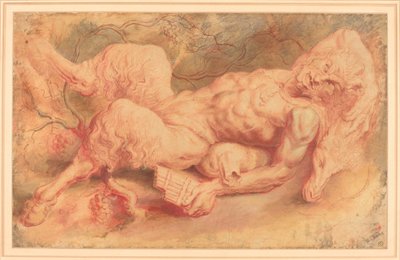 Pan Liggende, evt. 1610. af Peter Paul Rubens