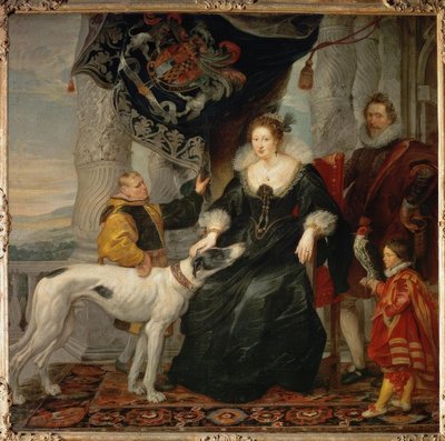 Portræt af Alatheia Talbot, grevinde af Arundel af Peter Paul Rubens