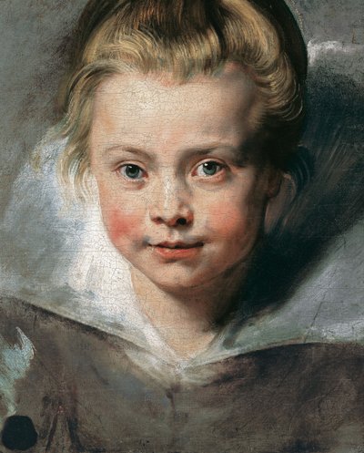 Portræt af Clara Serena Rubens af Peter Paul Rubens