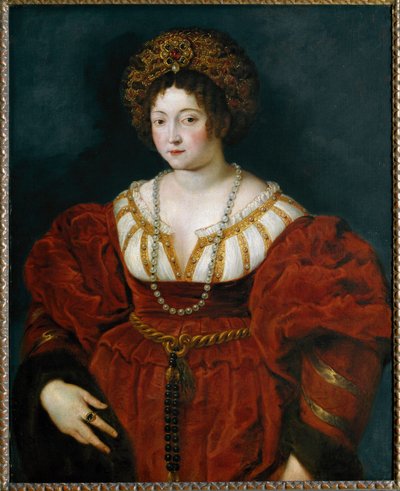 Portræt af Isabella d