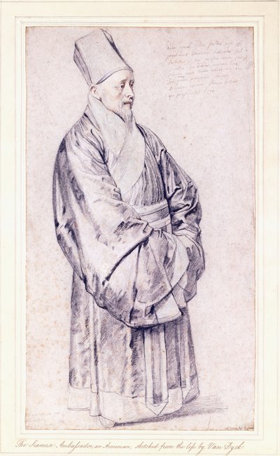 Portræt af Nicolas Trigault S.J. i kinesisk kostume, af Peter Paul Rubens