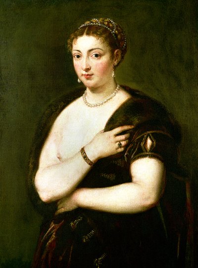 Portræt af en ung dame af Peter Paul Rubens