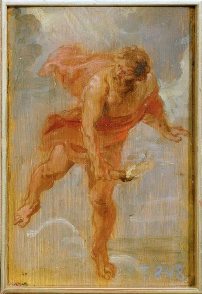 Prometheus bringer ild til jorden af Peter Paul Rubens