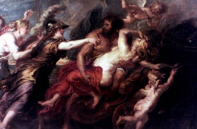 Voldtægt af Proserpina af Peter Paul Rubens