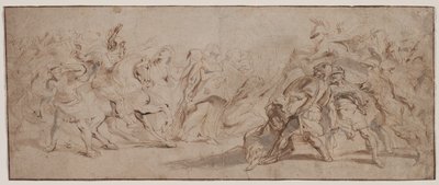 Forsoning mellem romerne og sabinerne (recto) af Peter Paul Rubens