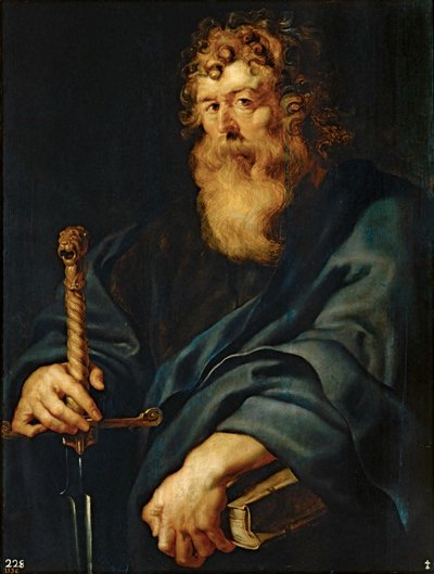 Apostlen Paulus af Peter Paul Rubens